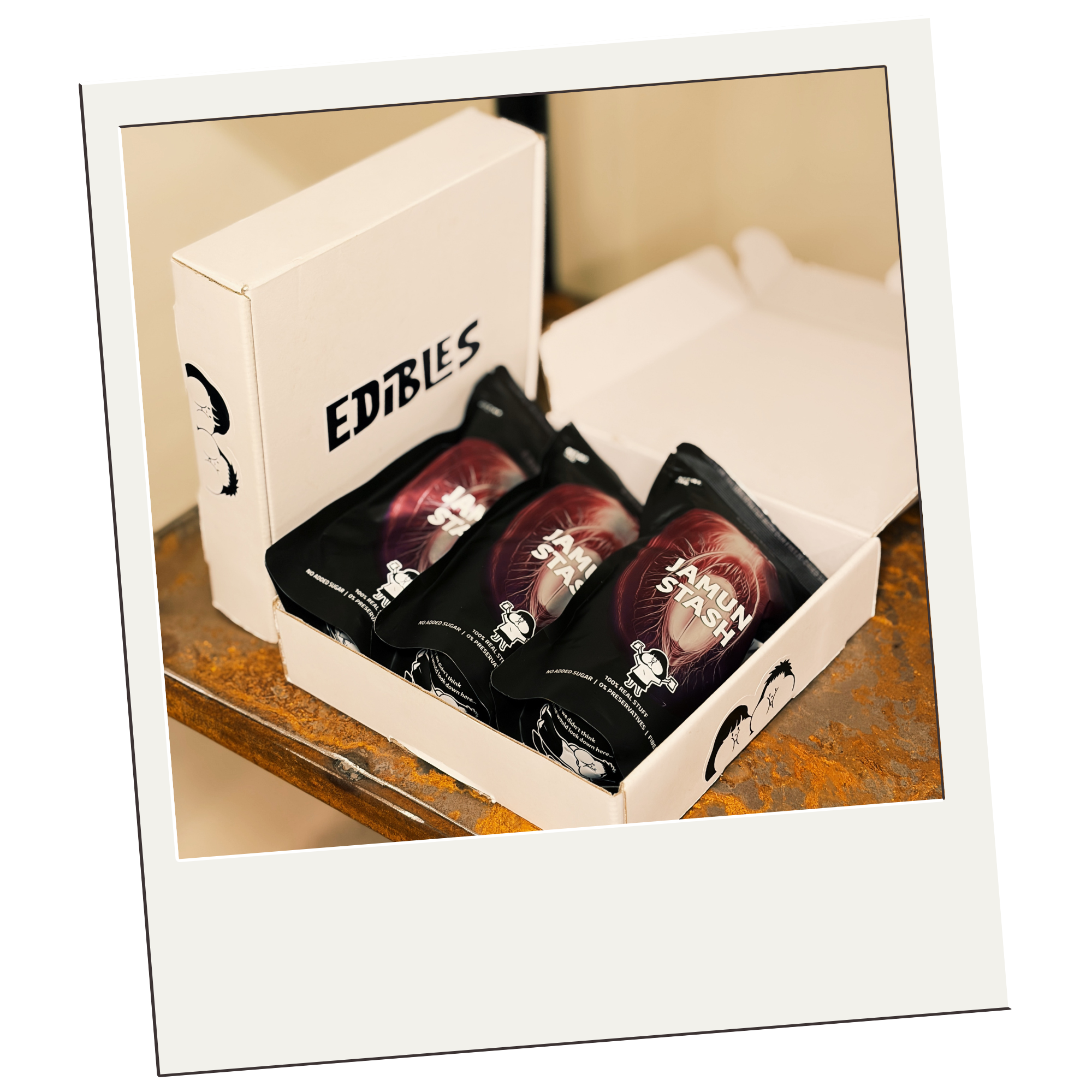 EDIBLES BOX OF 3 Jamun Stash