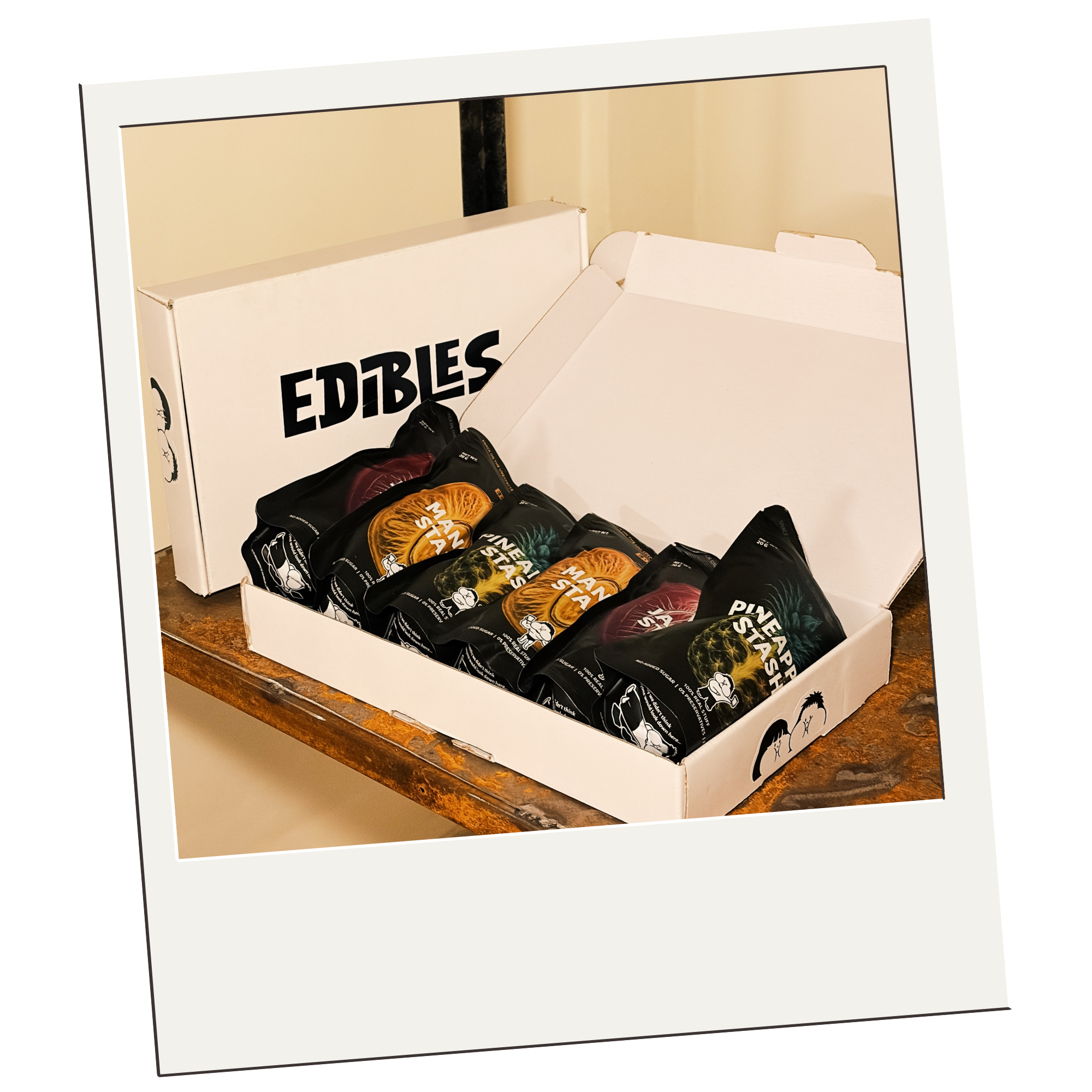 EDIBLES BOX OF 6 Mixed Stash