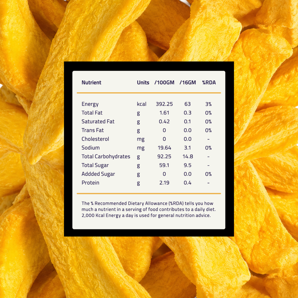 BOX OF 3 Freeze Dried Mango Stash
